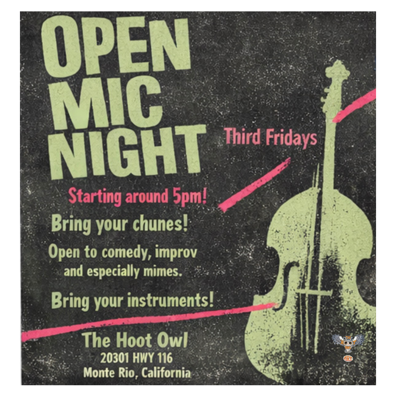 Open Mic Night at the Hoot Owl